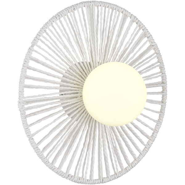 

Настенный светильник Evoluce Loom SLE6022-501-01 белый/белый G9 LED 1*5W в форме шара, Loom SLE6022-501-01