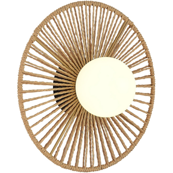 

Настенный светильник Evoluce Loom SLE6022-601-01 бежевый/бежевый, белый G9 LED 1*5W, Loom SLE6022-601-01