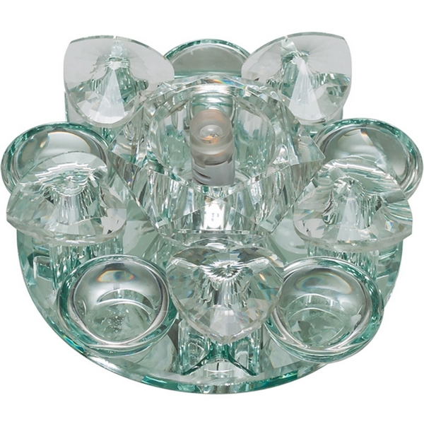 

Встраиваемый светильник DLS-F123 GLASSY/CLEAR Fametto Fiore G4, Прозрачный, Fiore DLS-F123 G4 GLASSY/CLEAR