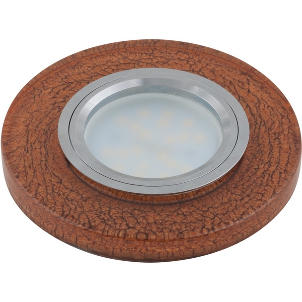 

Встраиваемый светильник со светодиодной подсветкой DLS-L104 GU5.3 CHROME/BROWN Fametto Luciole, Luciole DLS-L104 GU5.3 CHROME/BROWN