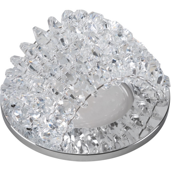 

Встраиваемый светильник DLS-P110 GU5.3 CHROME/CLEAR Fametto Peonia, Прозрачный, Peonia DLS-P110 GU5.3 CHROME/CLEAR