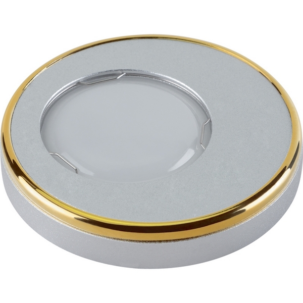 

Встраиваемый светильник DLS-V104 GU5.3 SILVER+GOLD Fametto Vernissage SAND, Серебро, Vernissage DLS-V104 GU5.3 SAND SILVER+GOLD