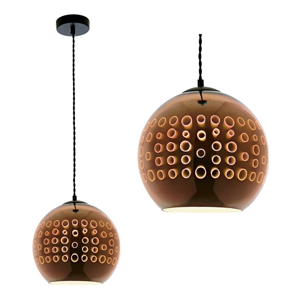 

Подвесной светильник DLC-G449 E27 Fametto Galassie COPPER, Медь, Galassie DLC-G449 E27 COPPER