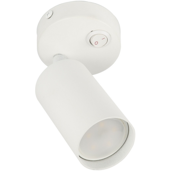 Изображение товара Спот накладной Fametto Sotto DLC-S620 GU10/B WHITE с выключателем на корпусе