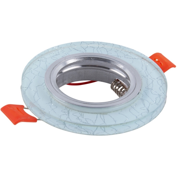 

Встраиваемый светильник круглый со светодиодной подсветкой Fametto Luciole DLS-L208 GU5.3 CHROME/WHITE, Luciole DLS-L208 GU5.3 CHROME/WHITE