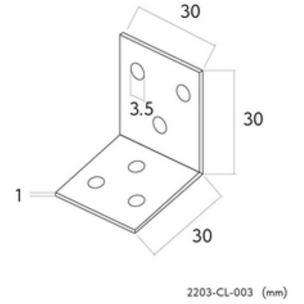 Соединитель угловой Favourite Practica 2203-CL-003
