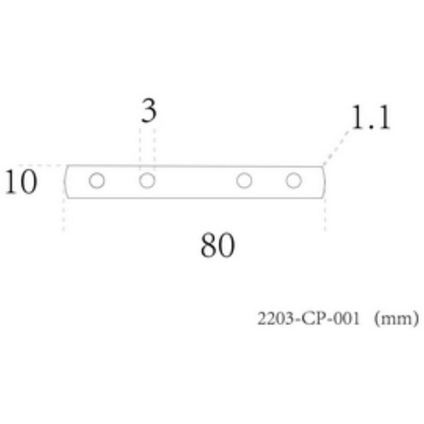 Изображение товара Планка соединительная Favourite Practica 2203-CP-001 Изображение товара Планка соединительная Favourite Practica 2203-CP-001