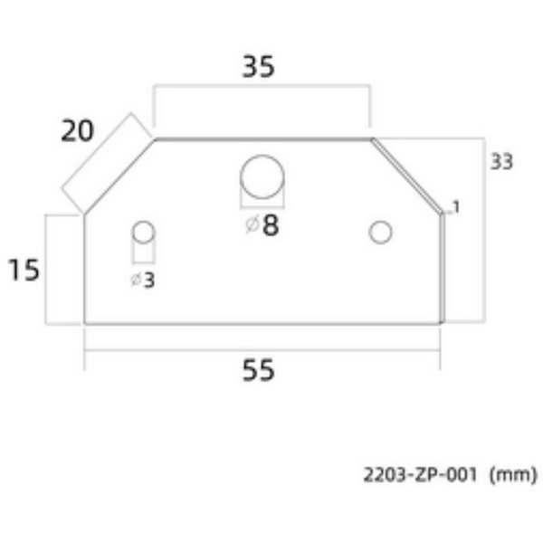 Заглушка Favourite Practica 2203-ZP-001