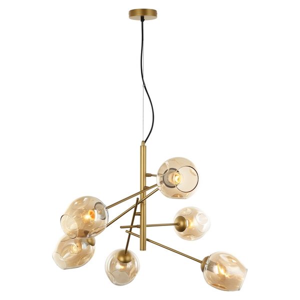 

Подвесная люстра Favourite Traube 2360-6P, Янтарный, Traube 2360-6P