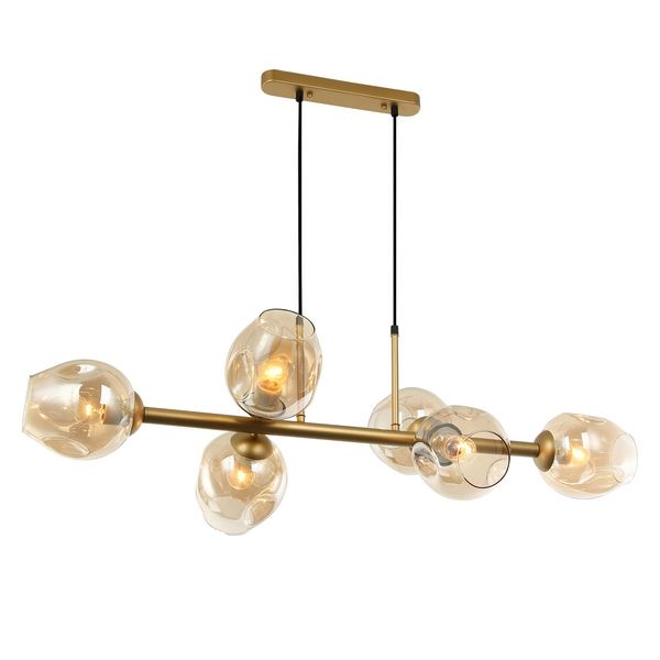 

Подвесной светильник Favourite Traube 2362-6P, Янтарный, Traube 2362-6P