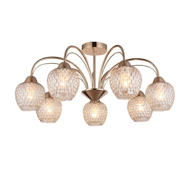 

Потолочная люстра F-Promo Olimp 2541-7U, Янтарный, Olimp 2541-7U