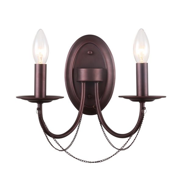 

Бра F-Promo Plini 2590-2W в виде свечи с подвесками, Коричневый, Plini 2590-2W