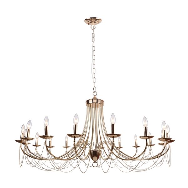 

Подвесная люстра F-Promo Plini 2591-18P в виде свечи, Золото, Plini 2591-18P