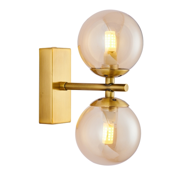 

Бра Favourite Varietas 2649-2W, Янтарный, Varietas 2649-2W