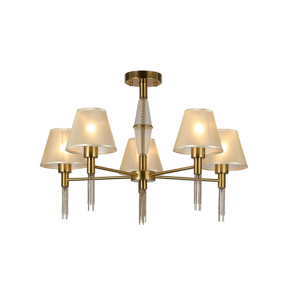 

Потолочная люстра F-Promo Fete 2846-5P, Янтарный, Fete 2846-5P