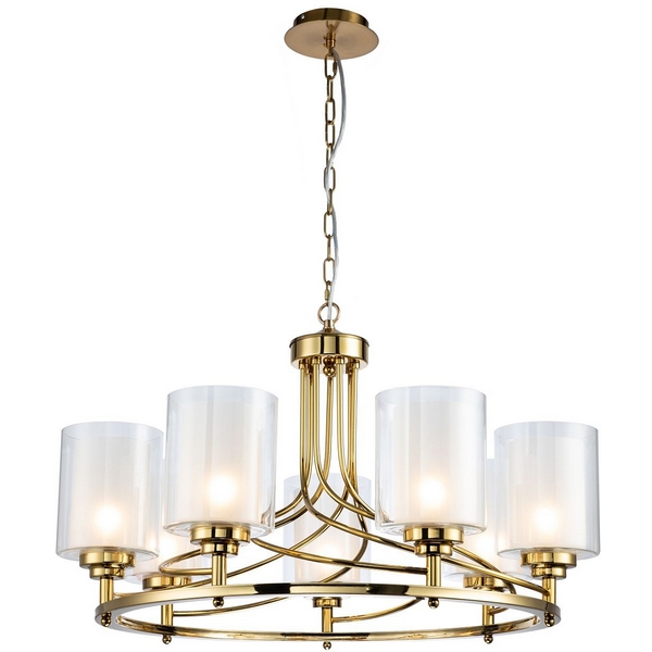 

Подвесная люстра Favourite Plexus 2963-7P, Золото, Plexus 2963-7P