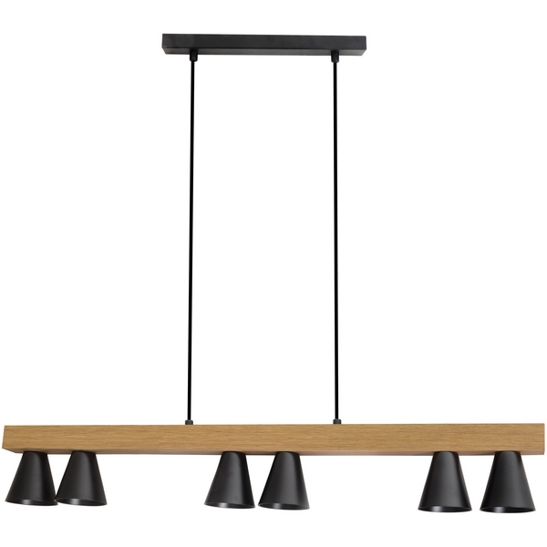 

Подвесной светильник светодиодный Favourite Piffero 2984-6P, Черный, Piffero 2984-6P