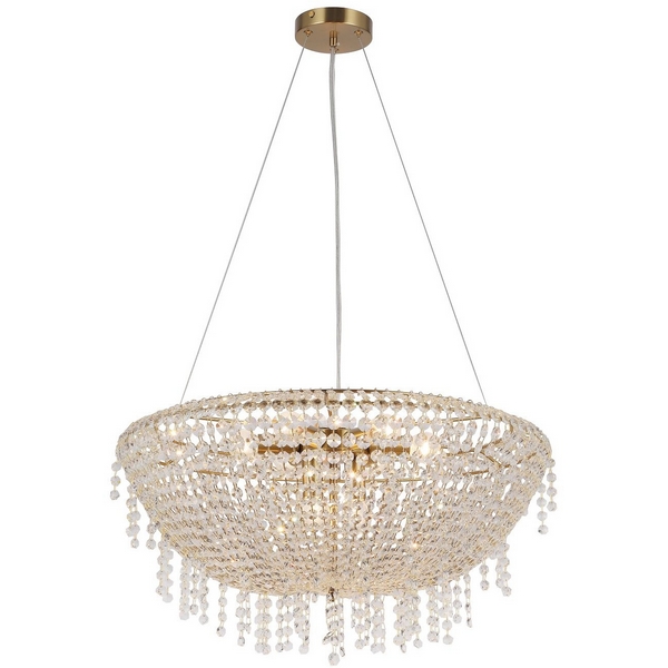 

Подвесная люстра Favourite Cesta 4136-8P, Прозрачный, Cesta 4136-8P