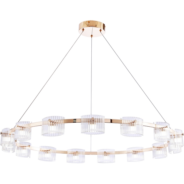 

Подвесная люстра светодиодная Favourite Ori 4248-15P, Золото, Ori 4248-15P