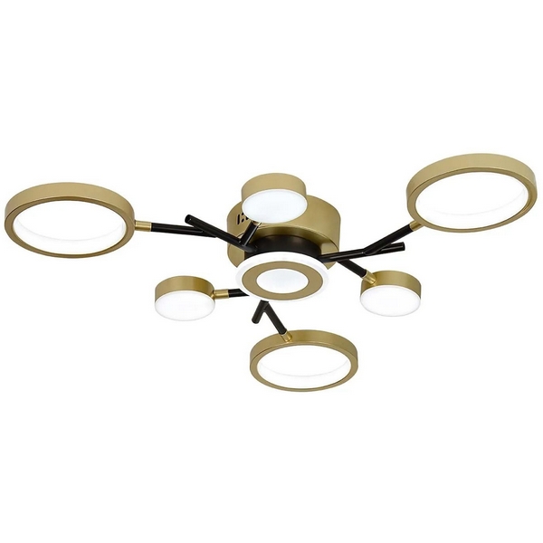 Изображение товара Потолочная люстра на штанге F-Promo Hybrid 4686-7C светодиодная с пультом