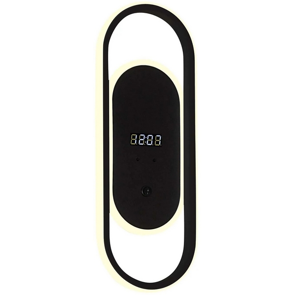 

Настенный светильник светодиодный с часами F-Promo Vigilate 4690-1W, Черный, Vigilate 4690-1W