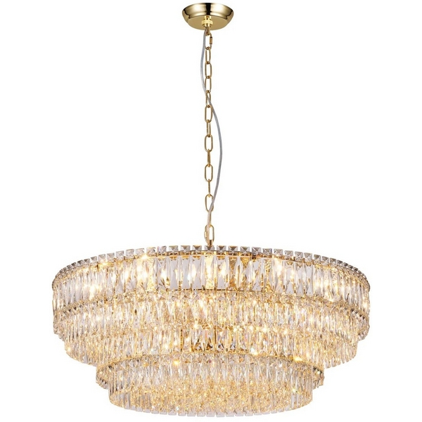 

Подвесная люстра Favourite Adamas 4781-18P, Прозрачный, Adamas 4781-18P