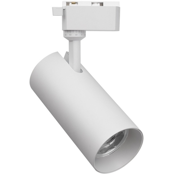 

Трековый светильник однофазный светодиодный Favourite Practica 4866-1U LEDx10/20/30W 220V 853/1391/2032LM 3000-6000K, Белый, Practica 4866-1U