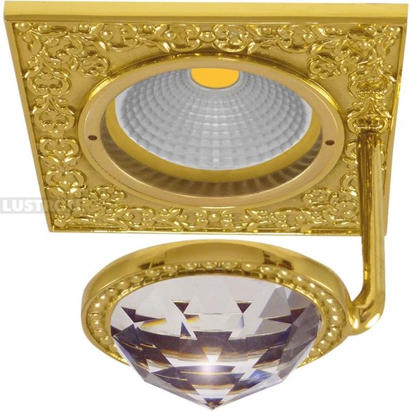 

Встраиваемый точечный светильник Sebastian Fede San De Luxe FD1033CLOB, Золото, San Sebastian De Luxe FD1033CLOB