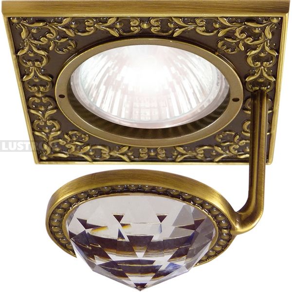 

Встраиваемый точечный светильник Sebastian Fede San De Luxe FD1033CLPB, Бронза, San Sebastian De Luxe FD1033CLPB