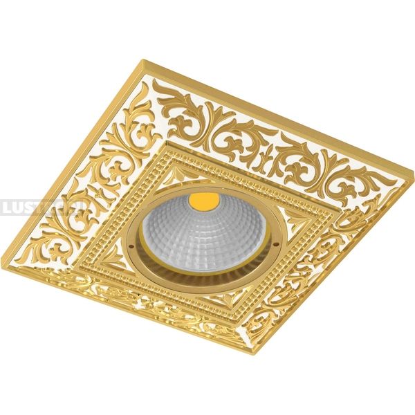 

Встраиваемый точечный светильник Fede Square FD1125COP, Патина, Square FD1125COP