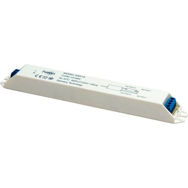 

Аппарат пускорегулирующий электронный (балласт), 1*18W T8/G13 230V, Feron EB51S 21519, EB51S 21519