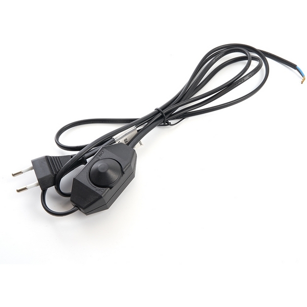 

Сетевой шнур с диммером 230V 2м, черный, DM103-200W Feron DM103 23059, DM103 23059