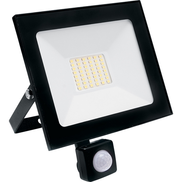 

Прожектор уличный с датчиком движения IP65 LED Feron SFL80-50 29524, Черный, SFL80-50 29524