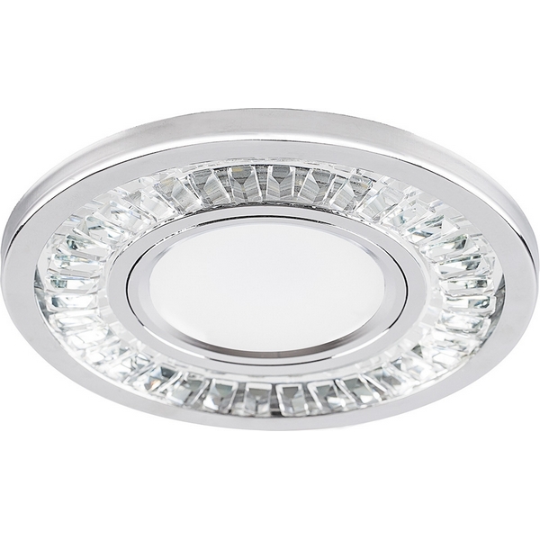 

Встраиваемый светильник с LED подсветкой 32657 (Feron), Хром, 32657