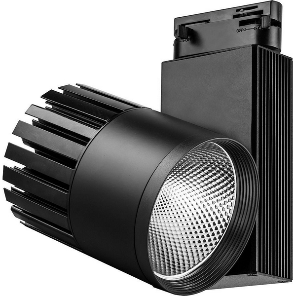 

Трековый светильник трехфазный 220V светодиодный IP40 Feron 32952, Черный, 32952