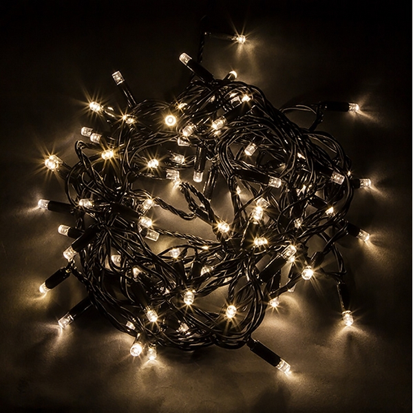 Изображение товара Светодиодная гирлянда IP65 Feron 32977 для улицы 2000 см теплый белый свет