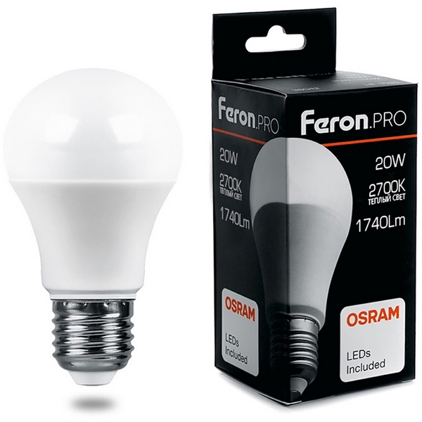 

Лампочка светодиодная Feron 38041, 38041