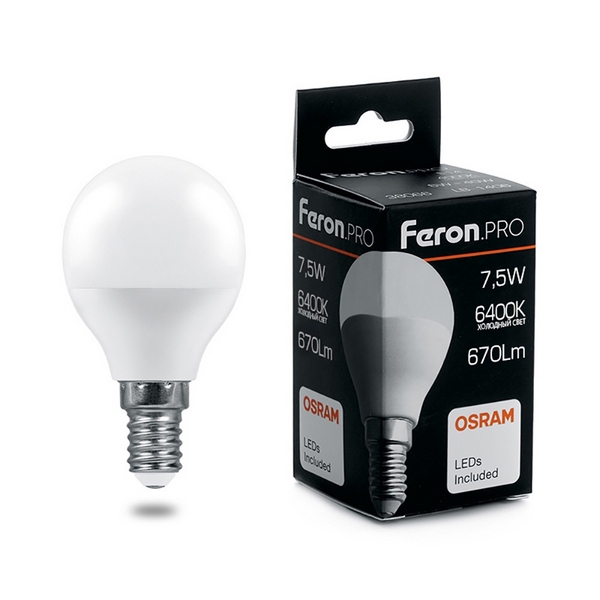

Лампочка светодиодная Feron 38073, 38073
