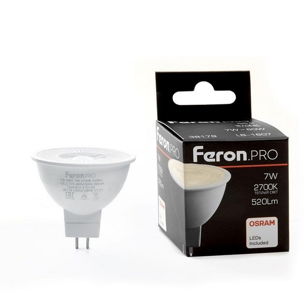 

Лампочка светодиодная Feron LB-1607 38179, LB-1607 38179