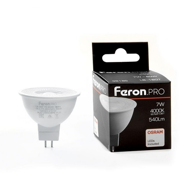 

Лампочка светодиодная Feron LB-1607 38180, LB-1607 38180