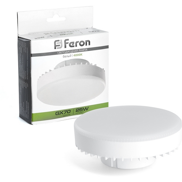 

Лампа светодиодная Feron 38269 LB-474 GX70 25W 4000K, LB-474 38269