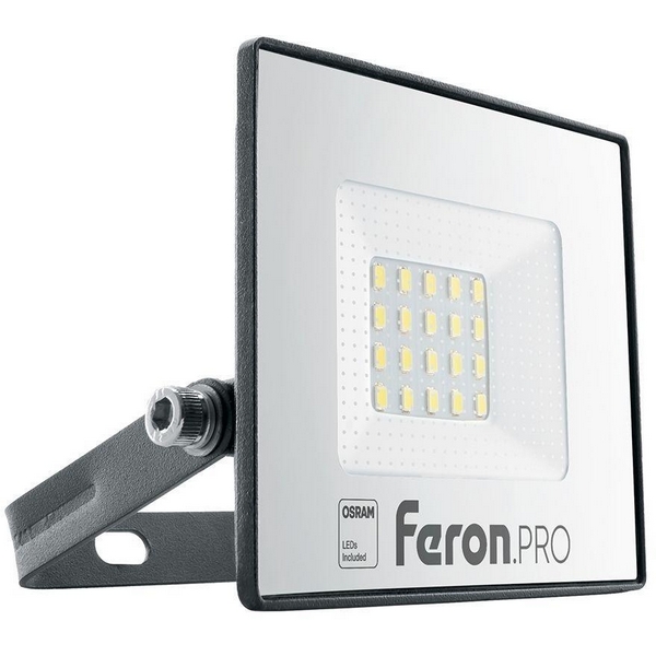 

Прожектор уличный IP65 светодиодный Feron LL-1000 41538, LL-1000 41538