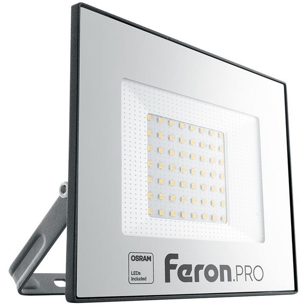 

Прожектор уличный IP65 светодиодный Feron LL-1000 41540, Черный, LL-1000 41540