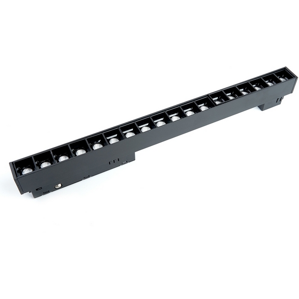 

Трековый светодиодный светильник Feron MGN300 41931 низковольтный 18W 48V, Черный, MGN300 41931