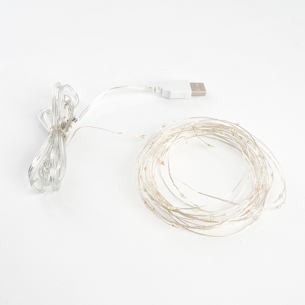 

Гирлянда линейная Feron CL576 48187 Роса, статичная, 10м USB 5000K, CL576 48187