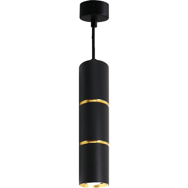 

Подвесной светильник Feron ML1868 Barrel ZEN levitation 48447 MR16 35W, 230V, чёрный, золото, Черный, Barrel 48647
