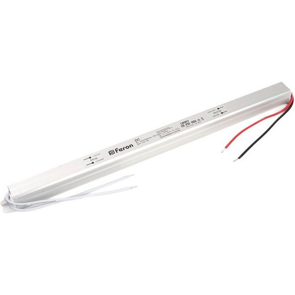 

Блок питания для светодиодной ленты 72W 24V Feron LB001 48741, Серебро, LB001 48741