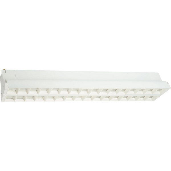 

Трековый светильник светодиодный однофазный 2*30W 220V Feron AL123 48925, Белый, AL123 48925