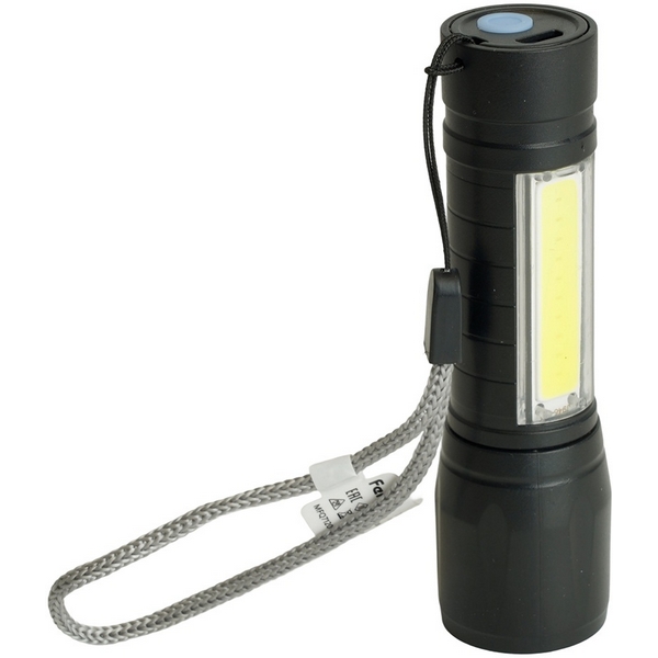 

Фонарь ручной с аккумулятором USB ZOOM Feron TH2408 51118, TH2408 51118