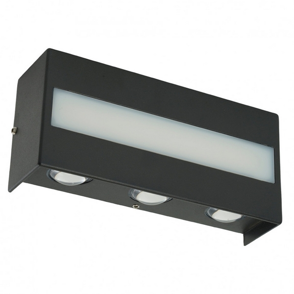 

Настенный уличный светильник светодиодный Feron Нью-Йорк 51412, Черный, Нью-Йорк 51412